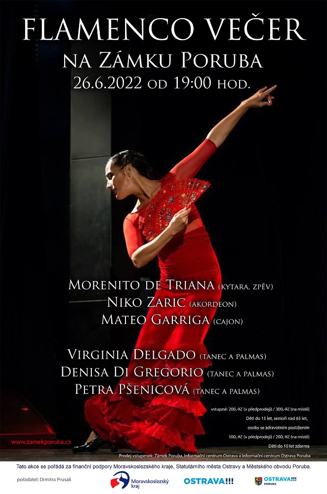 Flamenco večer na Zámku Poruba